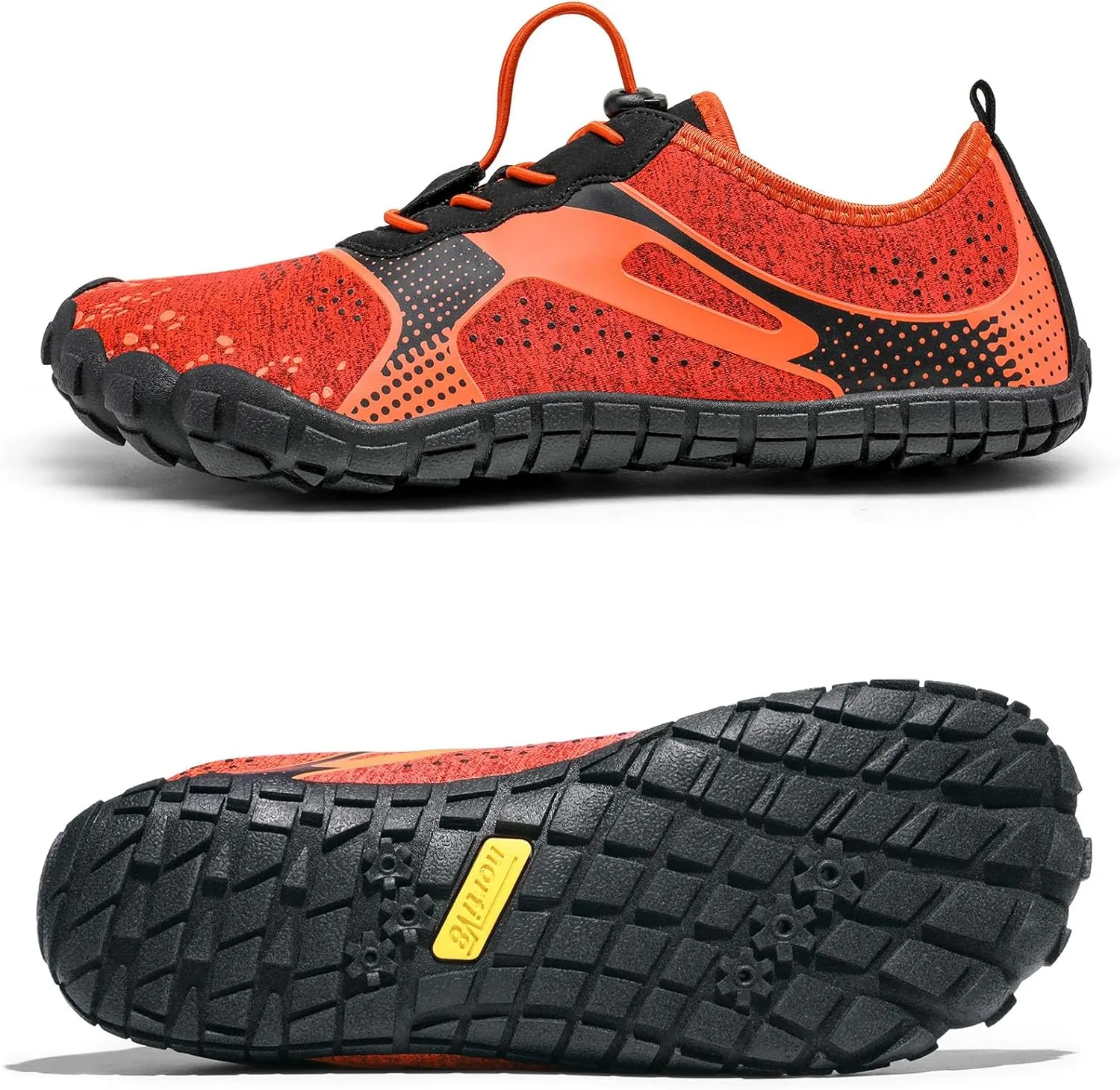 NORTIV 8 Men's Water Shoes Barefoot Athletic Lightweight Sports Aqua Shoes Outdoor Swim Fishing Hiking Diving Surf Walking Water Shoe TREKMAN