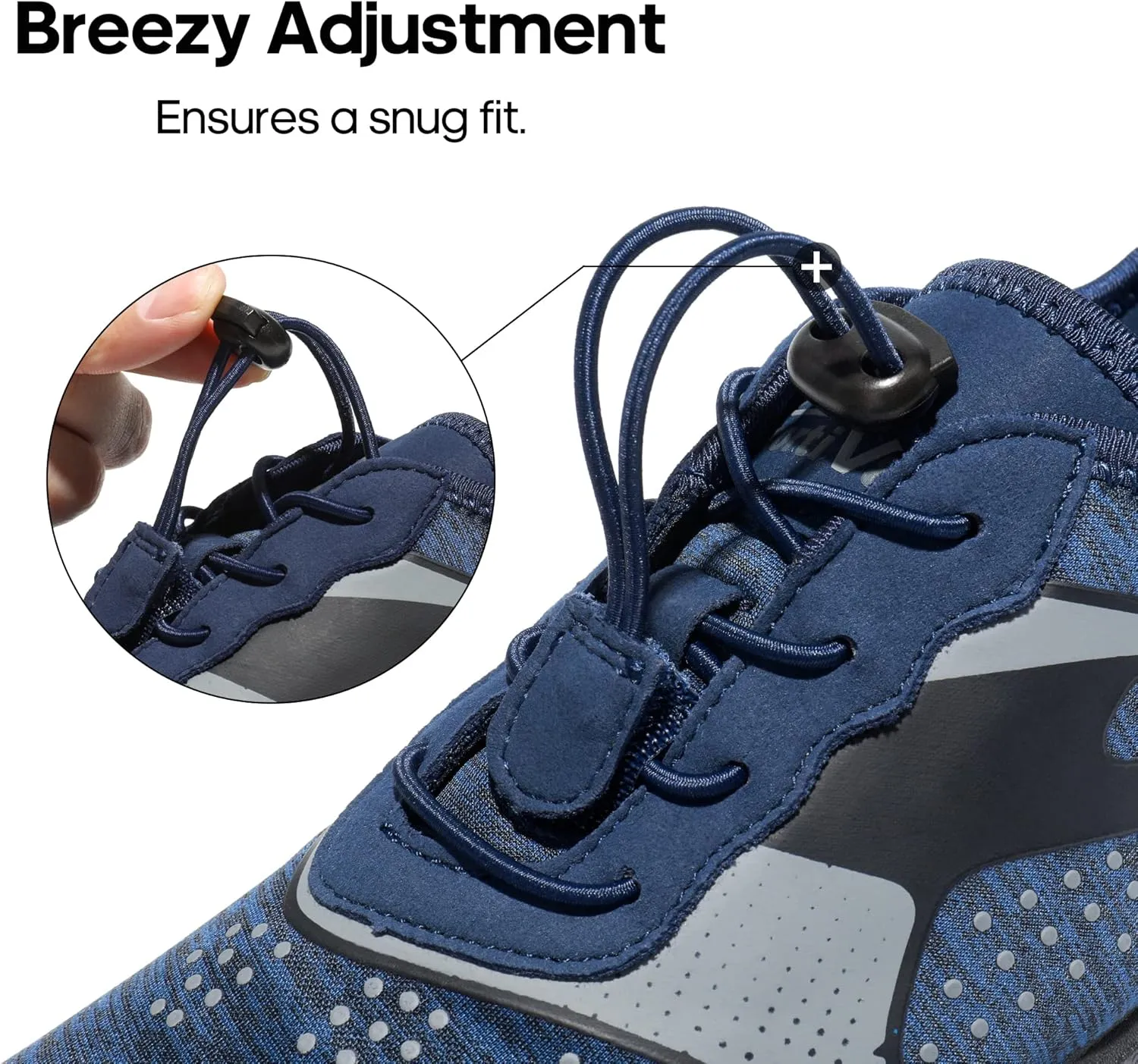 NORTIV 8 Men's Water Shoes Barefoot Athletic Lightweight Sports Aqua Shoes Outdoor Swim Fishing Hiking Diving Surf Walking Water Shoe TREKMAN