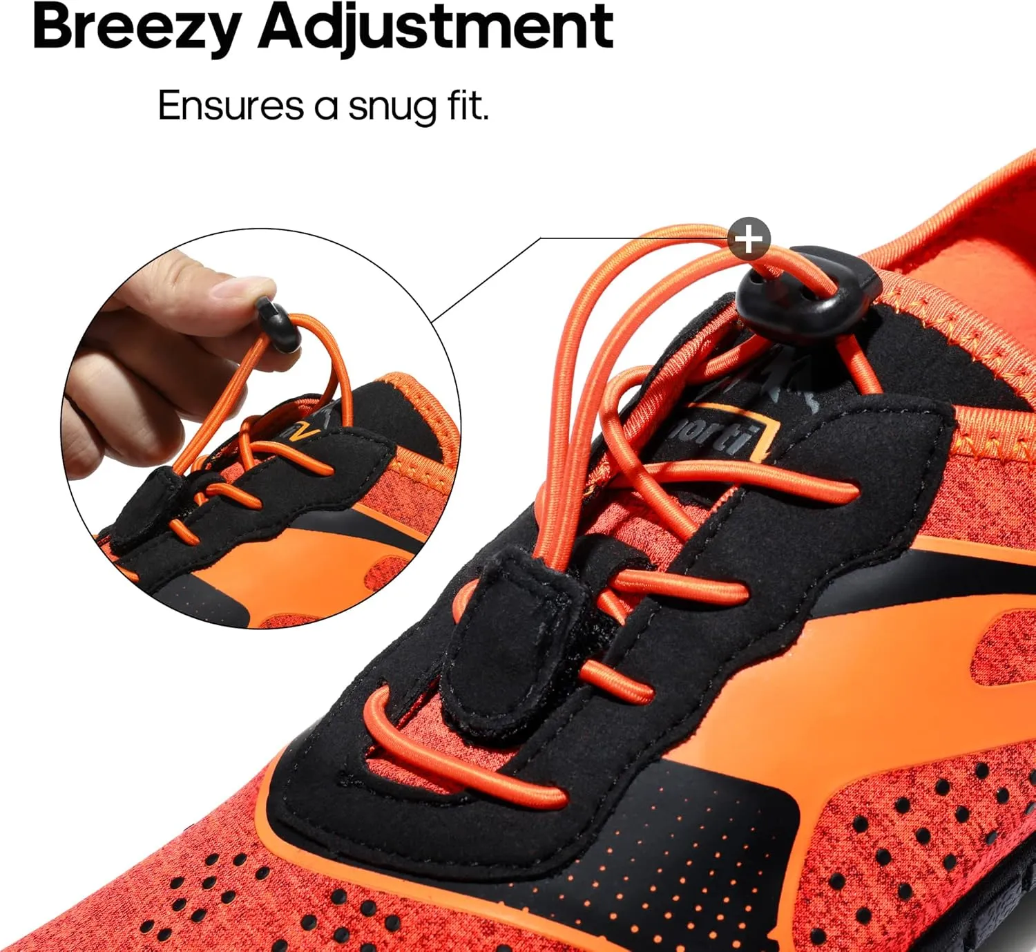 NORTIV 8 Men's Water Shoes Barefoot Athletic Lightweight Sports Aqua Shoes Outdoor Swim Fishing Hiking Diving Surf Walking Water Shoe TREKMAN