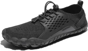NORTIV 8 Men's Water Shoes Barefoot Athletic Lightweight Sports Aqua Shoes Outdoor Swim Fishing Hiking Diving Surf Walking Water Shoe TREKMAN