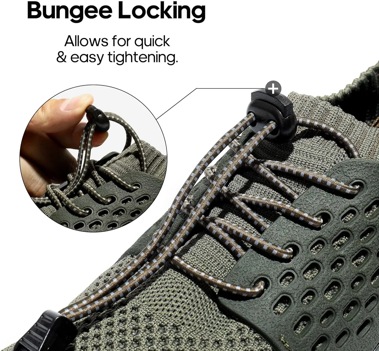 NORTIV 8 Men's Water Shoes Barefoot Athletic Lightweight Sports Aqua Shoes Outdoor Swim Fishing Hiking Diving Surf Walking Water Shoe TREKMAN