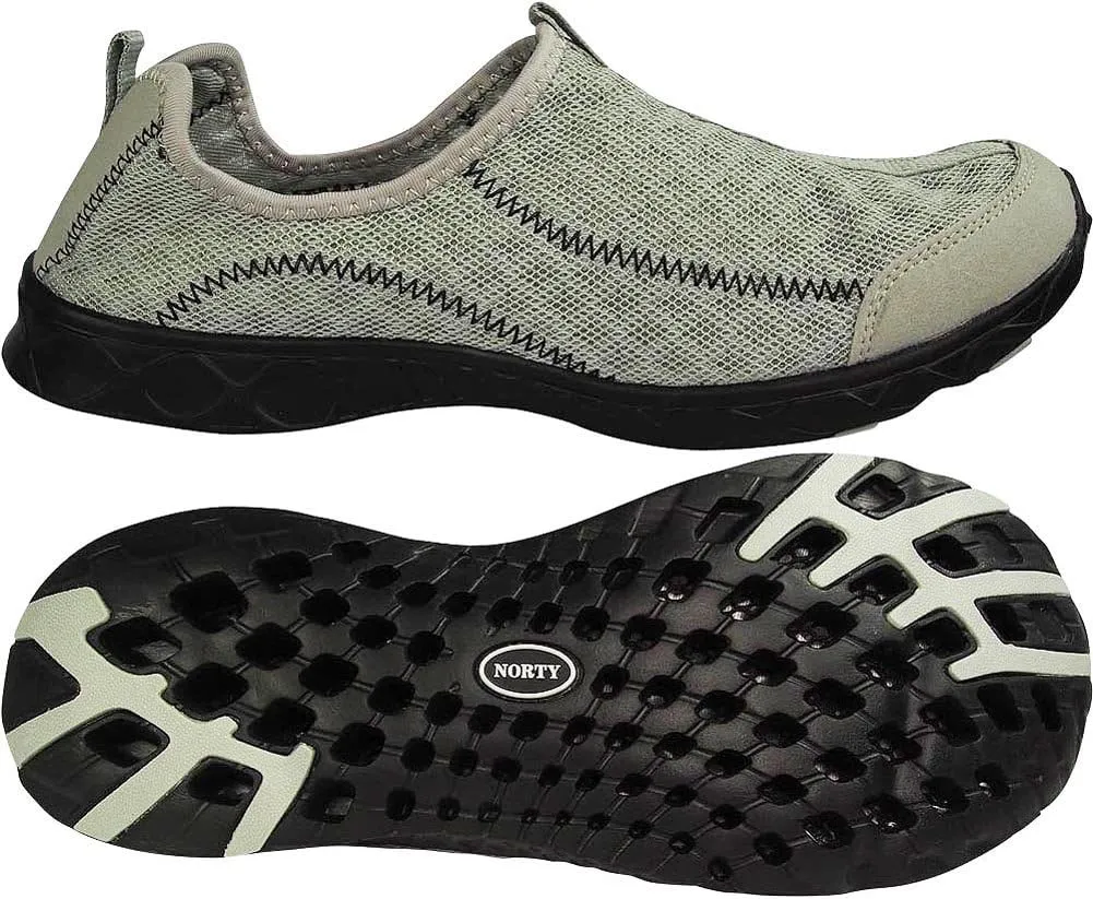 NORTY - Slip-On Water Shoes for Men - Perfect for Water Sports and Water Aerobics - Thick Protective Soles - Lightweight, Comfortable and Fashionable