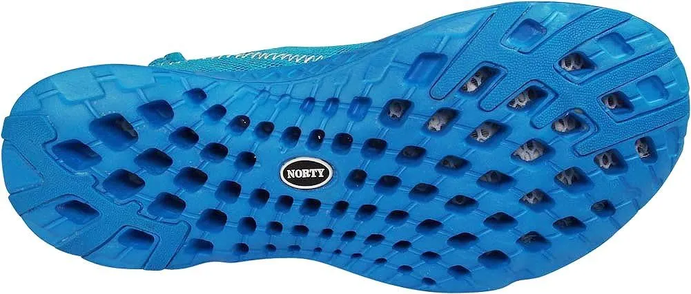 NORTY - Slip-On Water Shoes for Women for Water Sports and Water Aerobics - Protective Soles - Lightweight