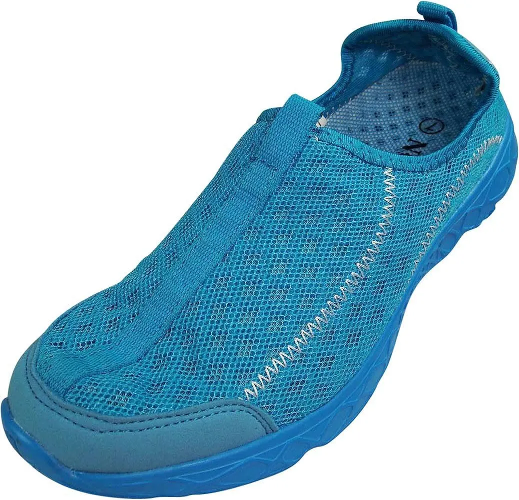 NORTY - Slip-On Water Shoes for Women for Water Sports and Water Aerobics - Protective Soles - Lightweight