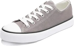 Obtaom Unisex Canvas Shoes Low Top Fashion Sneakers Slip on Walking Shoe