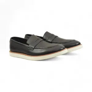 OK-4039 High Sole Leather Loafer