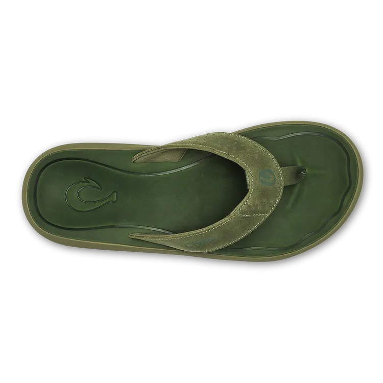 OluKai Pili Sandal - Desert Moss/Deep Green