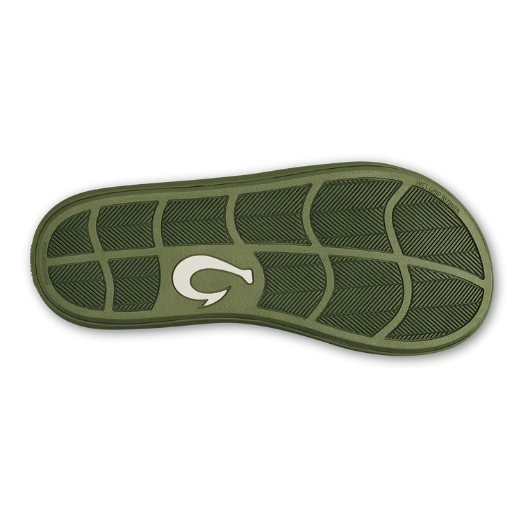 OluKai Pili Sandal - Desert Moss/Deep Green