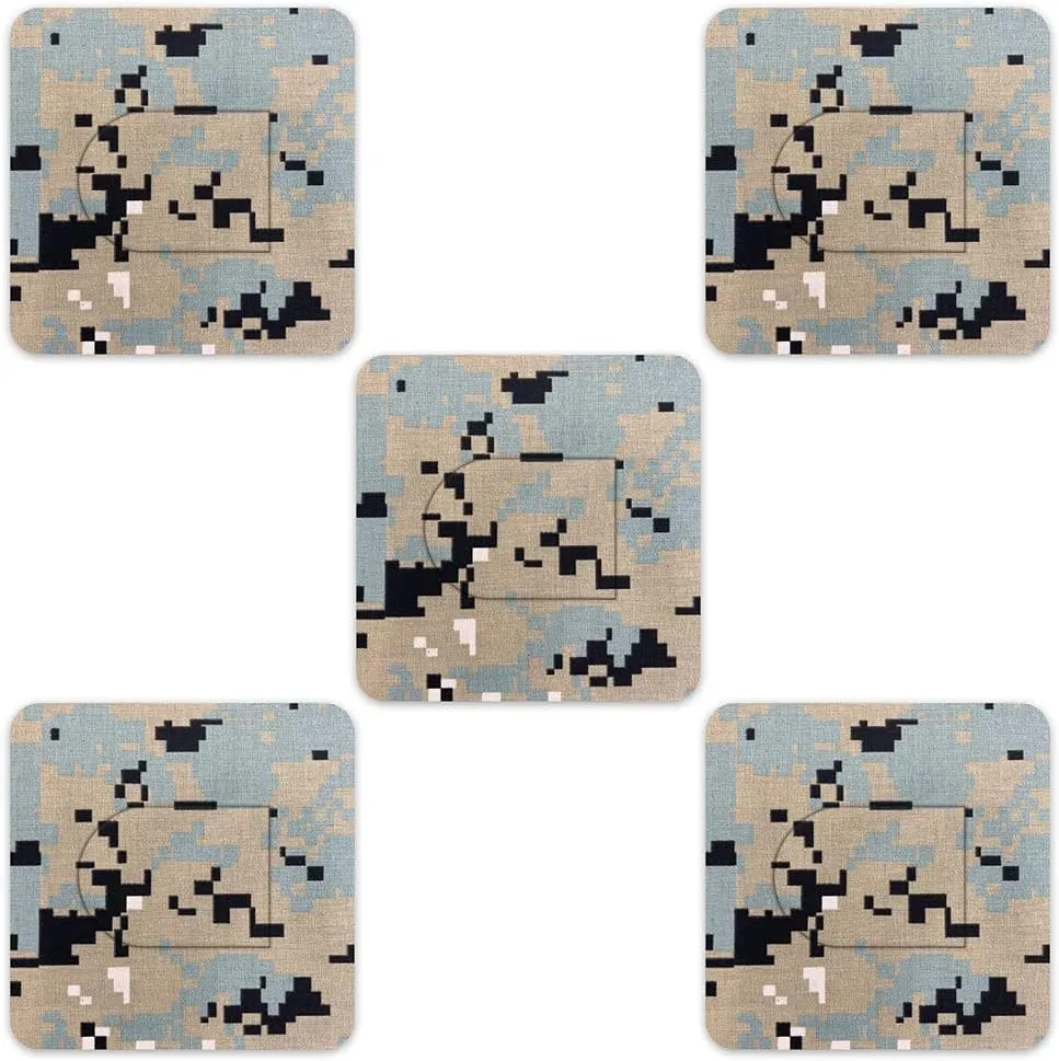 Omnipod overtape Adhesive Patch, Extra Secure & Water Resistant. (Minecraft)