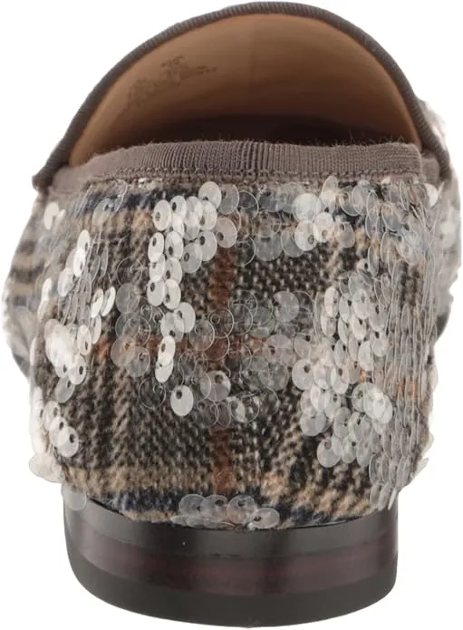 On Loafers Toe Tweed Heeled Remote-controlled Edelman Fashion Almond Slip Grey Loraine Multi Resilient Sam
