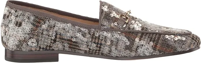 On Loafers Toe Tweed Heeled Remote-controlled Edelman Fashion Almond Slip Grey Loraine Multi Resilient Sam