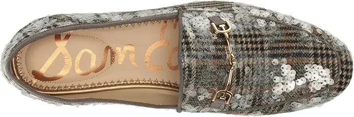 On Loafers Toe Tweed Heeled Remote-controlled Edelman Fashion Almond Slip Grey Loraine Multi Resilient Sam