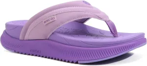 ONCAI Women's Orthotic Cushion Flip Flops Recovery Walking Sandals for Women with Arch Support Summer Comfortable Slip On Flip Flops for Womans Size 6-12