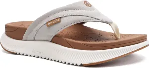 ONCAI Women's Orthotic Cushion Flip Flops Recovery Walking Sandals for Women with Arch Support Summer Comfortable Slip On Flip Flops for Womans Size 6-12