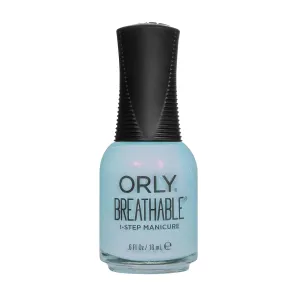 Orly Breathable Nail Polish Shore Thing | Light Blue Polish From Tide & Seek Spring & Summer Collection | Milky, Glass-Like Finish | Long-Lasting Wear, Chip Resistant | Vegan & Cruelty-Free (18ML)