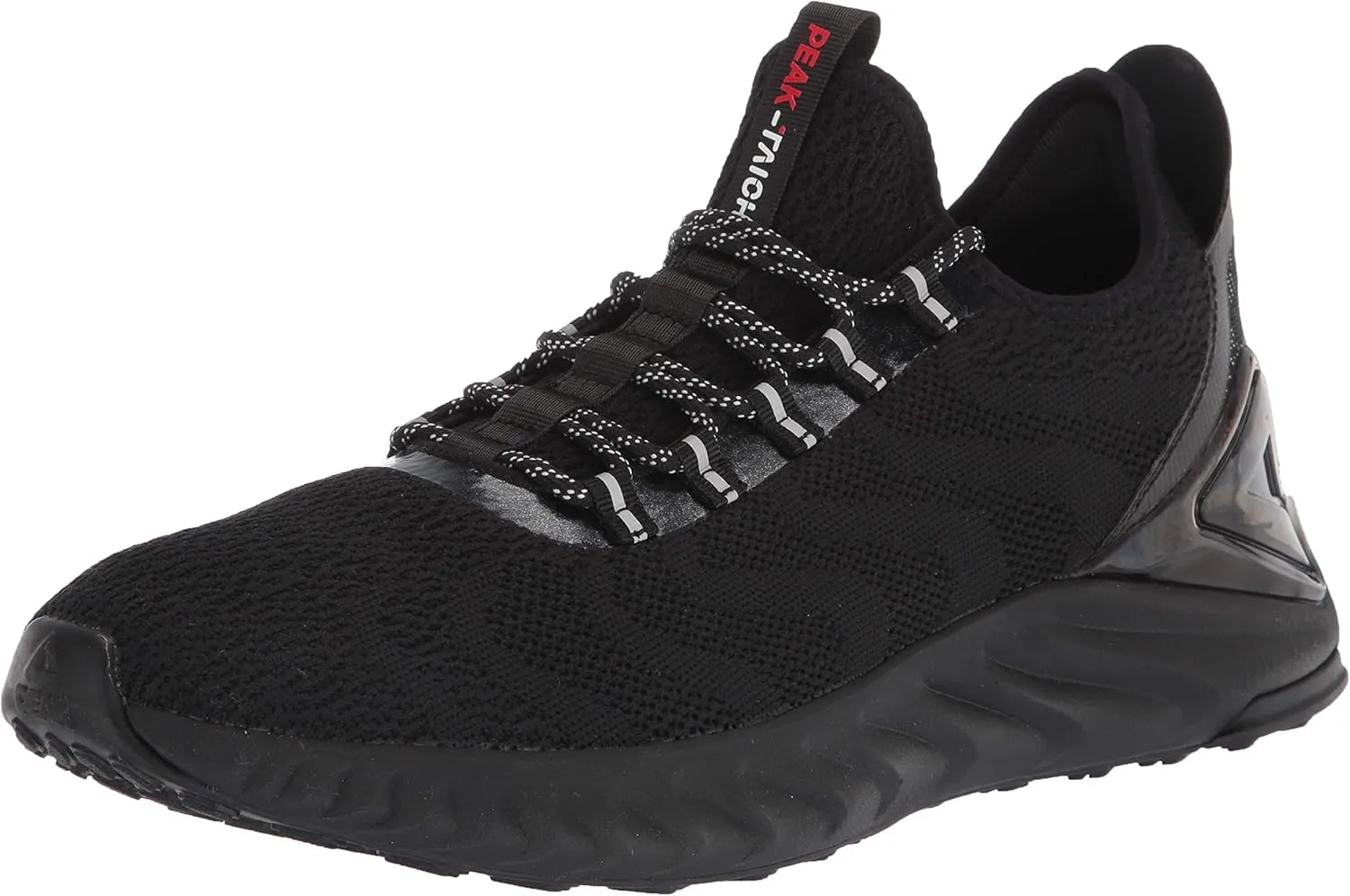 PEAK Mens Comfortable Running Shoes Taichi King Adaptive Smart Cushioning Supportive Training Sneakers for Walking, Tennis, Fitness, Gym
