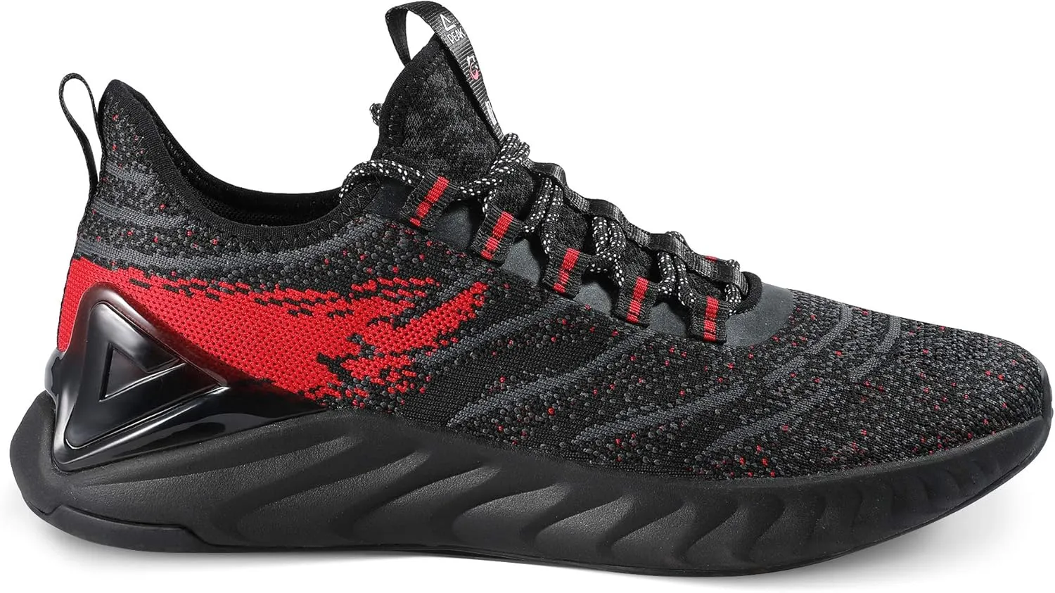 PEAK Mens Comfortable Running Shoes Taichi King Adaptive Smart Cushioning Supportive Training Sneakers for Walking, Tennis, Fitness, Gym