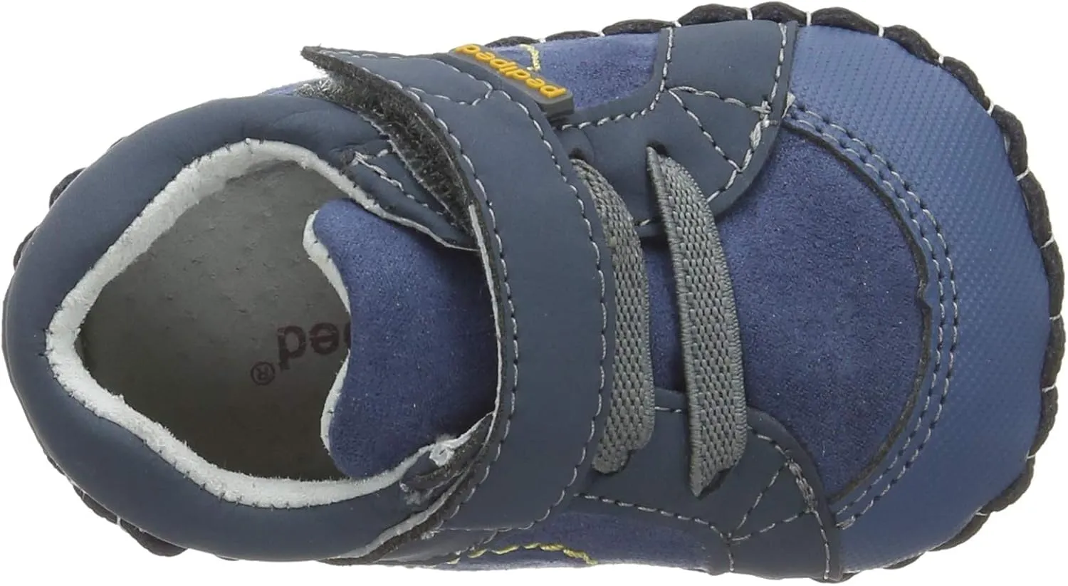 pediped Unisex-Baby Sneaker Crib Shoe