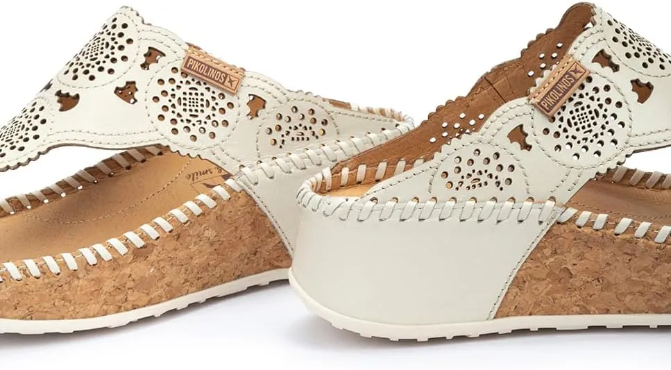 PIKOLINOS Wedge Sandals Leather Marina for Woman
