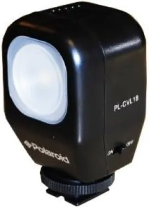 Polaroid Studio Series Camcorder Video Light Includes Mounting Bracket