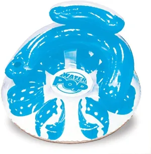 Poolmaster Water Pop Circular Swimming Pool Float Lounge, Blue Large
