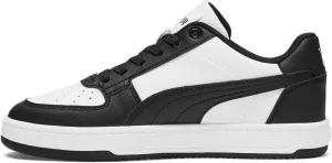 PUMA Caven Sneaker, White Black Black, 7 US Unisex Big Kid