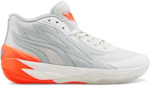 PUMA Mens Lmb X Mb.02 Gorange Basketball Sneakers Shoes - Grey - Size 11.5 M