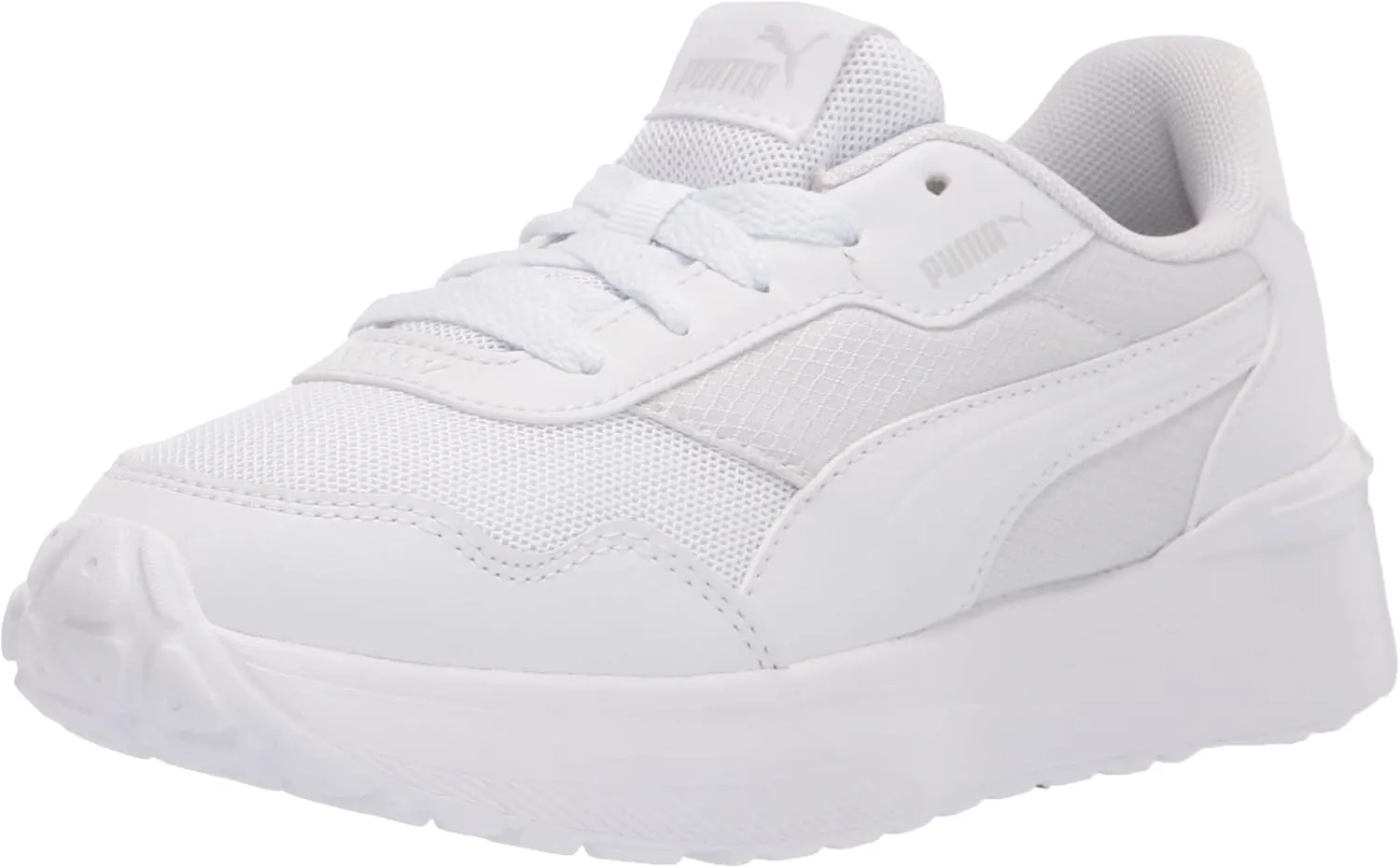 Puma R78 Sneaker, White White-Gray Violet, 6.5 US Unisex Big Kid