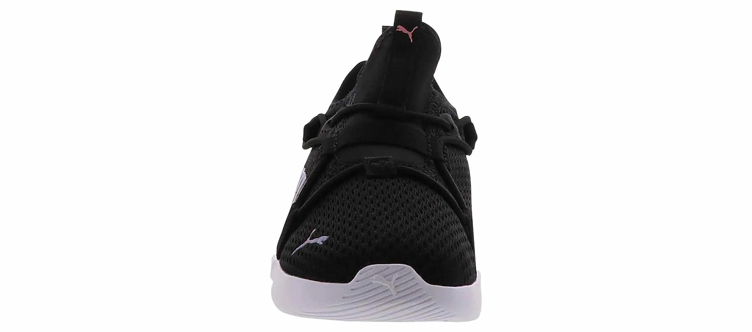 PUMA Softride Rift Slip-On Prismatic (Toddler) Black Silver 5 Toddler M