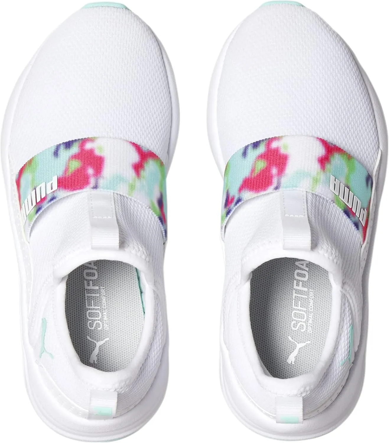 PUMA Unisex-Child Softride Sophia Slip on Running Shoe