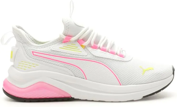 PUMA Womens Amplifier Slip On Sneakers Shoes Casual - Pink, White - Size 7.5 M