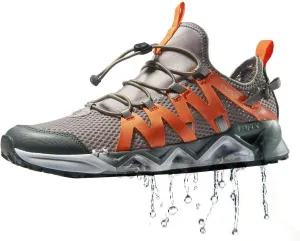 RAX Men's Quick Drying Slip-Resistent Aqua Water Hiking Shoes