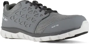 Reebok Men's Athletic Steel Shoe White Work RB4443 Sublite Work Safety Toe