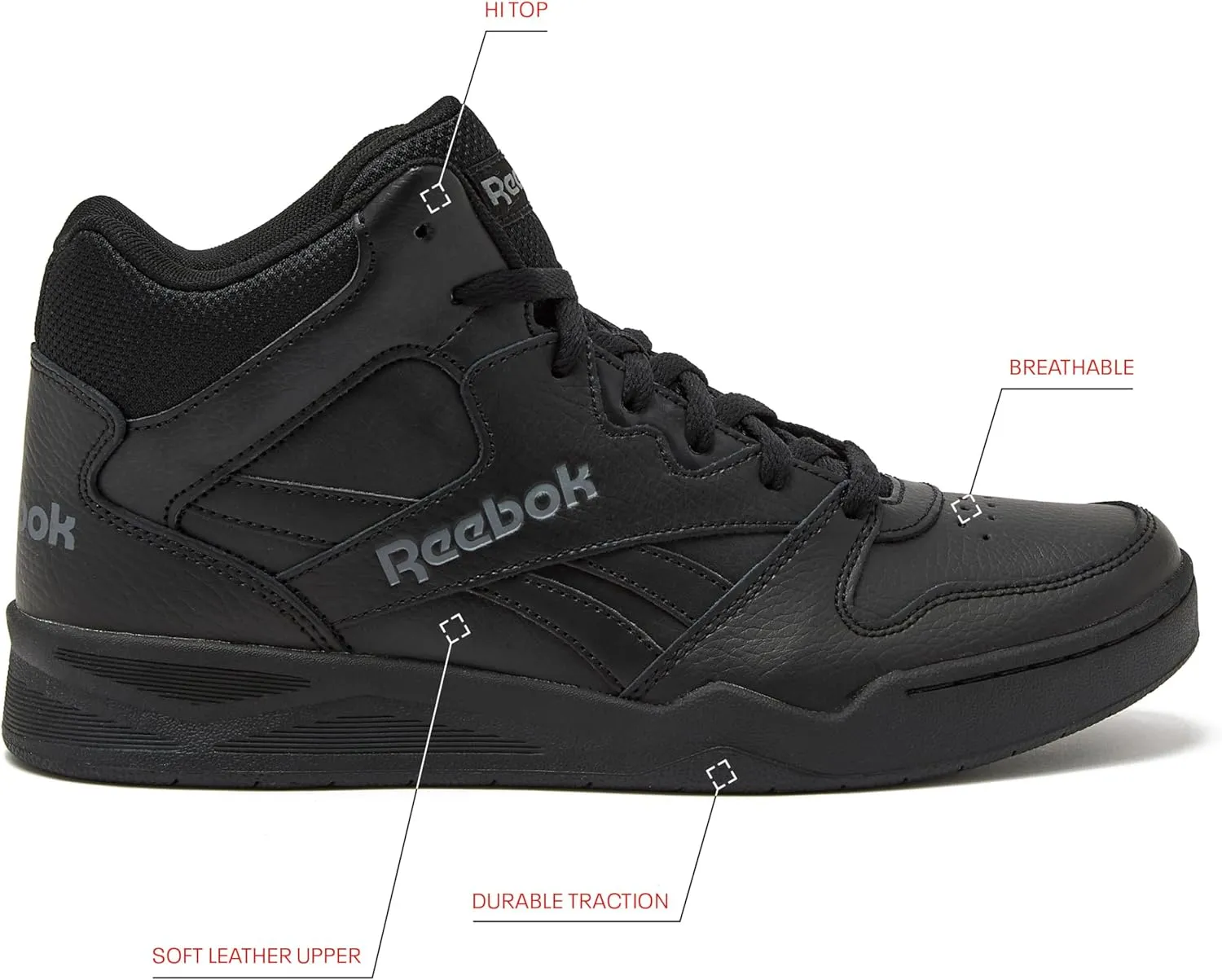 Reebok Women's Royal Bb4500 Hi 2 Sneaker