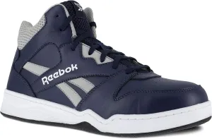 Reebok Work Men's RB4133 BB4500 Safety High Top Composite Toe Work Sneaker Navy and Grey Industrial & Construction Boot, 9