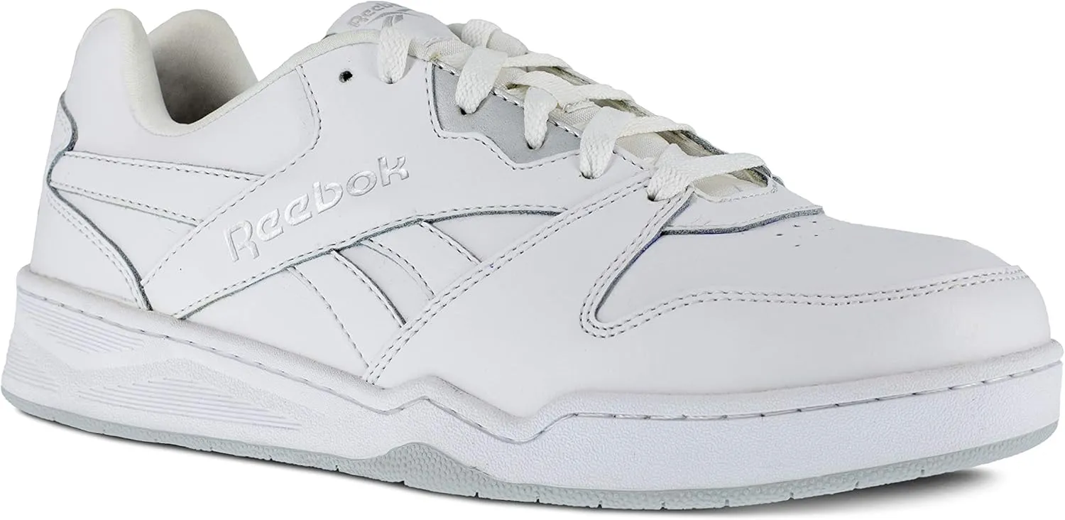 Reebok Work Men's RB4161 BB4500 Safety Composite Toe Low Cut Work Sneaker White and Grey, 7.5