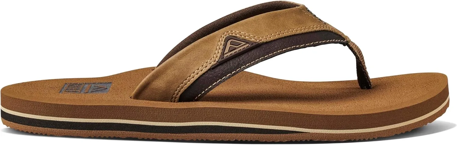 REEF Cushion Dawn Men's Flip Flop, Instant Comfort Ultra Soft Footbed