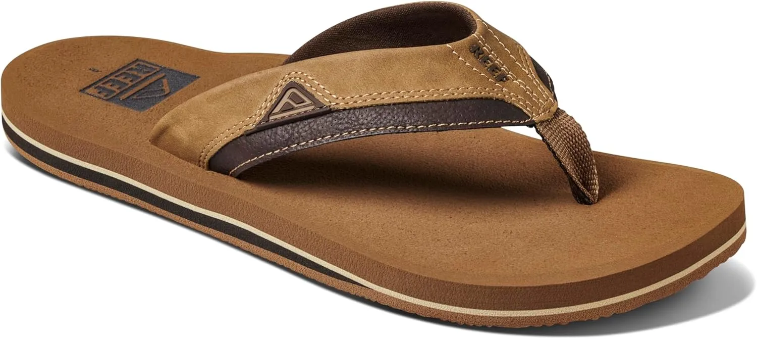 REEF Cushion Dawn Men's Flip Flop, Instant Comfort Ultra Soft Footbed