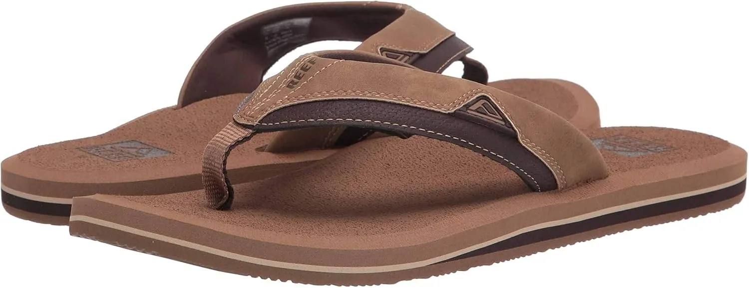 REEF Cushion Dawn Men's Flip Flop, Instant Comfort Ultra Soft Footbed