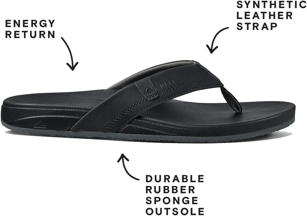 REEF Cushion Spring Men's Flip Flop, Ultra Soft Cushion Footbed