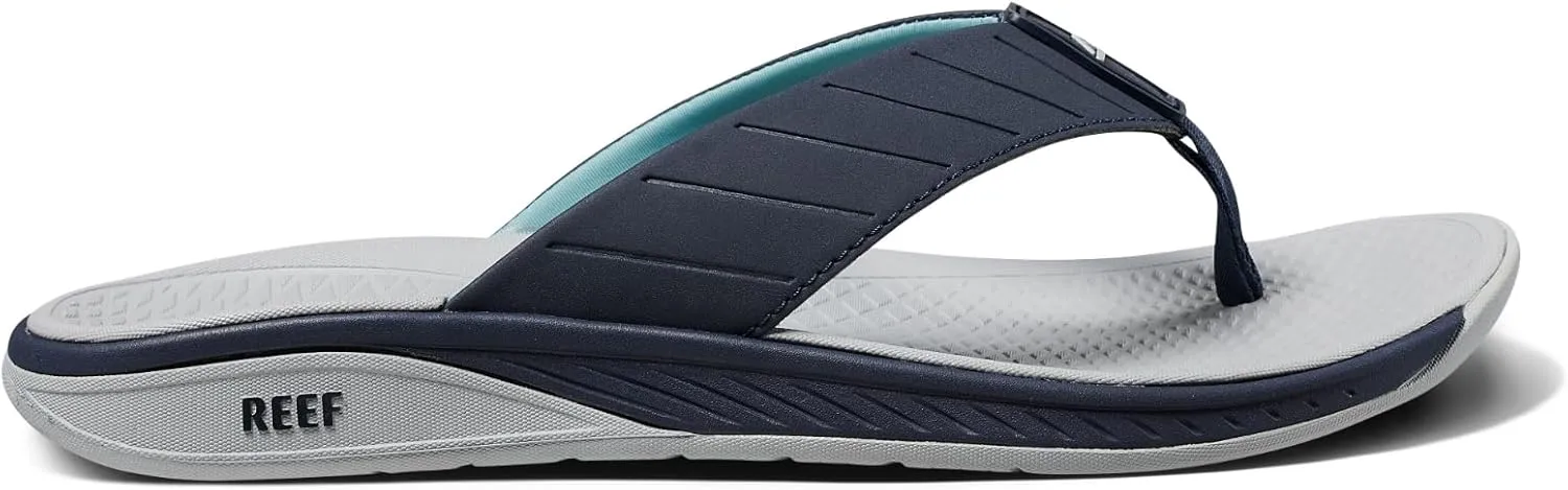 REEF Deckhand Men's Water Friendly Flip Flop, Boat Friendly, No Slip Traction, Quick Dry