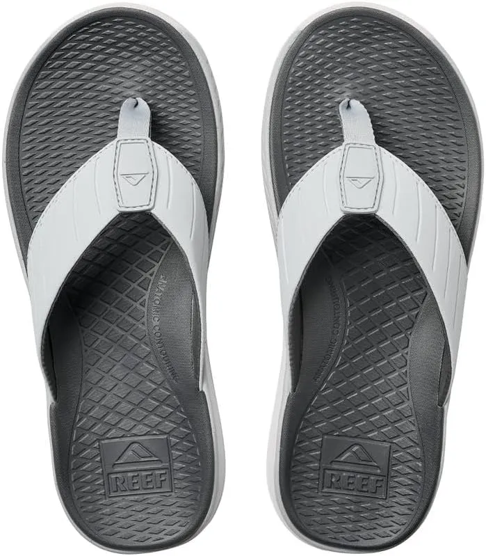 REEF Deckhand Men's Water Friendly Flip Flop, Boat Friendly, No Slip Traction, Quick Dry