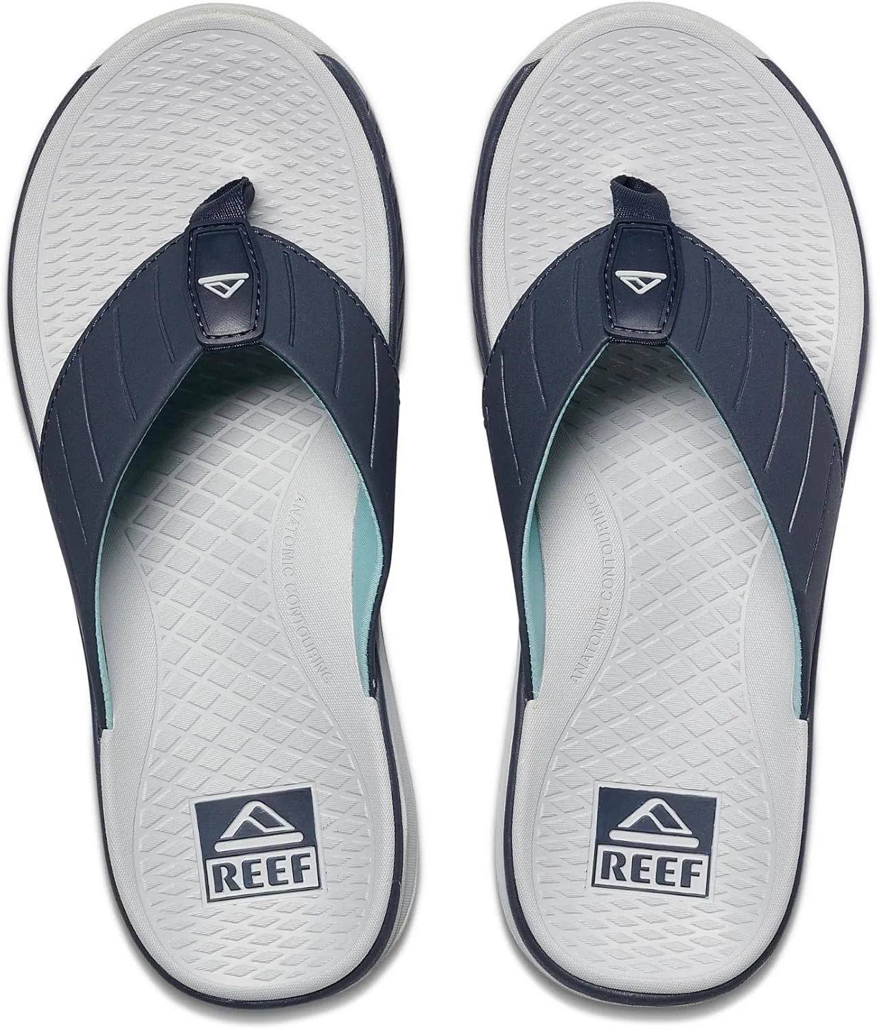 REEF Deckhand Men's Water Friendly Flip Flop, Boat Friendly, No Slip Traction, Quick Dry