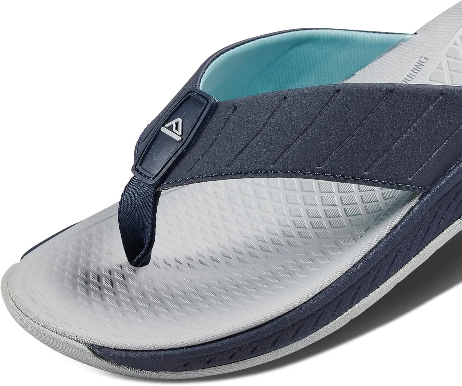REEF Deckhand Men's Water Friendly Flip Flop, Boat Friendly, No Slip Traction, Quick Dry