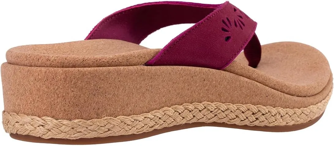 REVITALIGN Women's Kate Wedge Flip-Flop