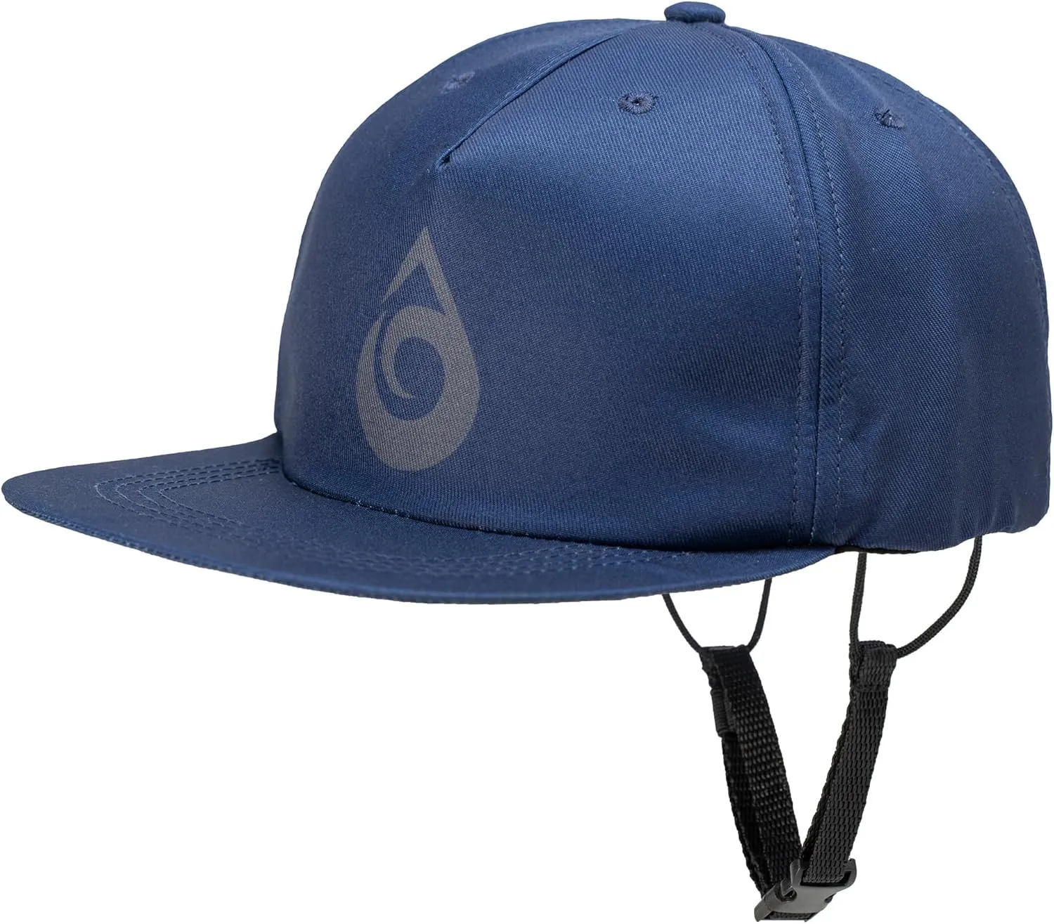 Ride On Surf Baseball Cap, Water Sports Trucker Surf Hat with Chin Strap Made from Recycled Material for Sun Protection