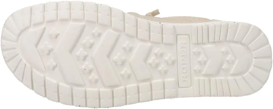ROPER Mens Hang Loose Mexico Flag Slip On Casual Shoes - Beige