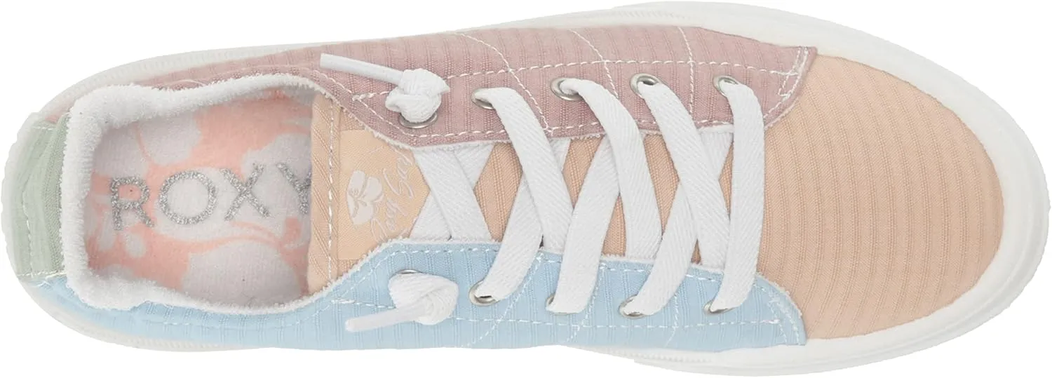 Roxy Unisex-Child Rae Slip on Sneaker Shoe