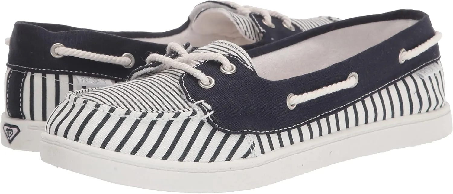 Roxy Women's Ahoy Slip on Boat Shoe Sneaker