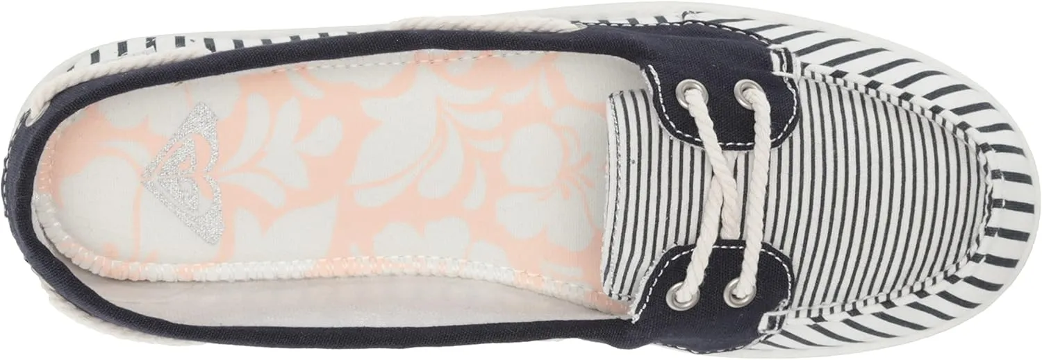 Roxy Women's Ahoy Slip on Boat Shoe Sneaker